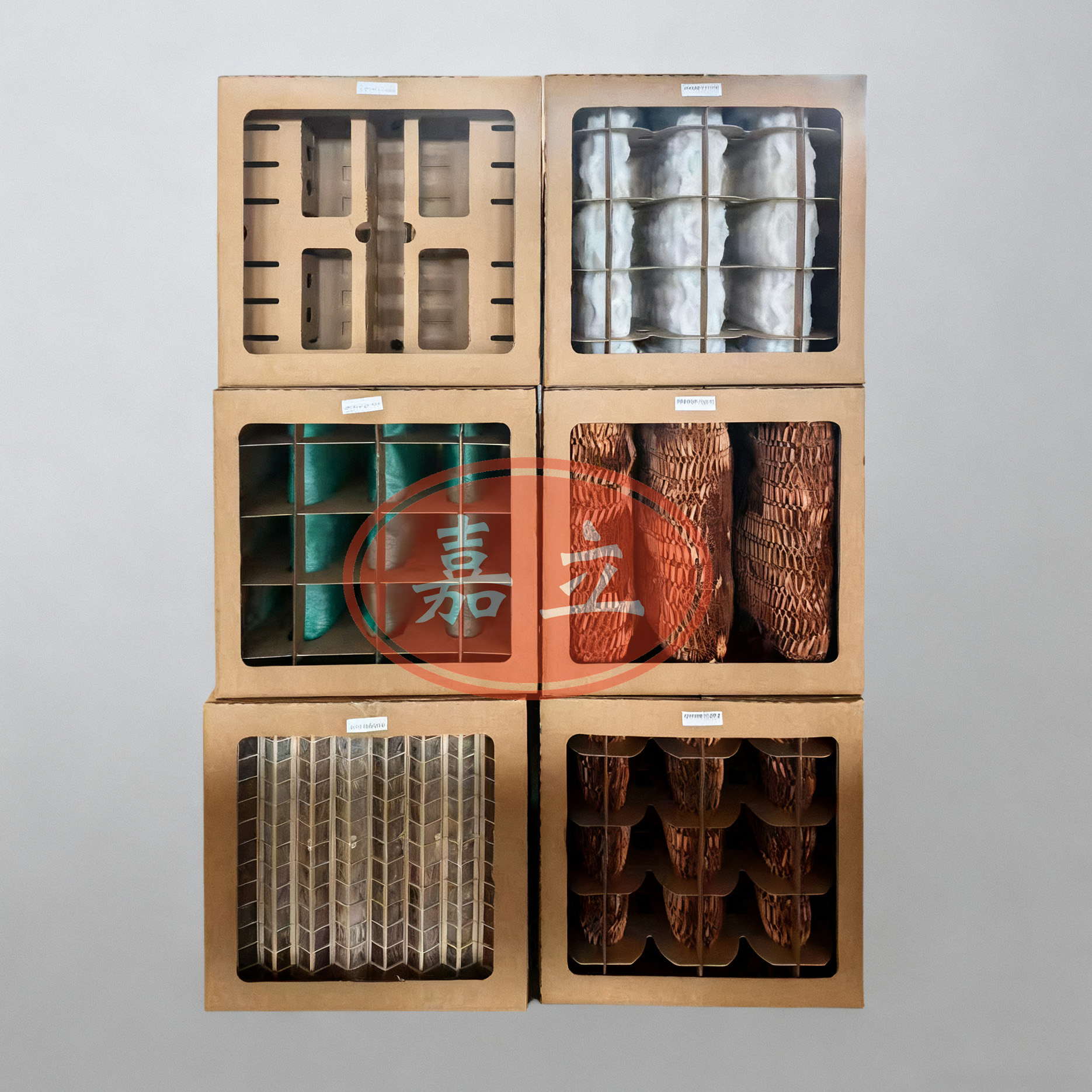 海淀纸盒式漆雾过滤纸箱